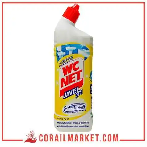 Gel nettoyant cuvette wc parfum citron Wc net 750ml Gel nettoyant cuvette wc parfum citron Wc net 750ml
