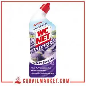 Gel nettoyant cuvette wc parfum lavande wc net 750ml