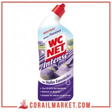 Gel nettoyant cuvette wc parfum lavande wc net 750ml