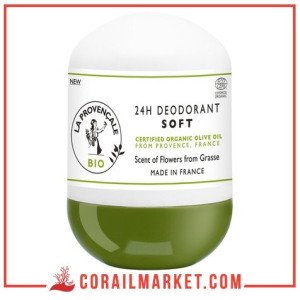 déodorant stick douceur senteur fleurs de grasse bio LA PROVENCALE  50 ml