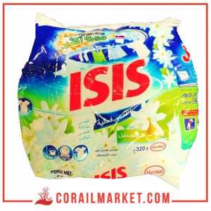 lessives en poudre senteur jasmin  Isis 320 g