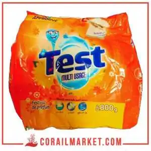 lessive en poudre à main Test 800 g