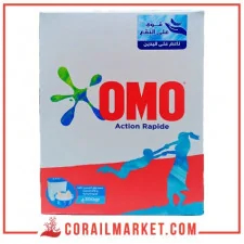 مسحوق لغسيل الملابس بصابون مارسيليا أومو 650غ