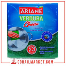 tampons abrasifs VERT ARIX 2 pièces