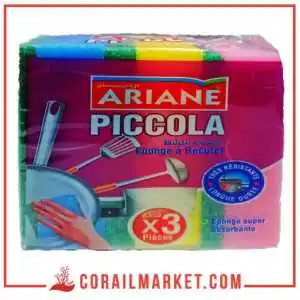 TAMPON EPONGE A RECUR X 3 ARIX