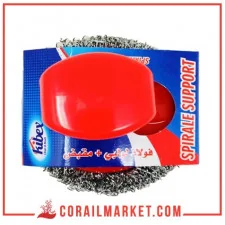 اسفنجة معدنية مع مقبض سمس 3 قطع