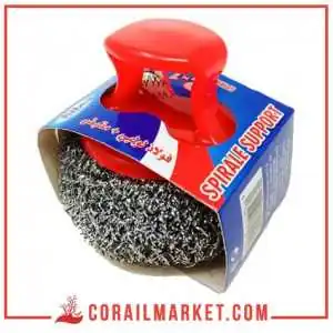 اسفنجة معدنية مع مقبض سمس 3 قطع