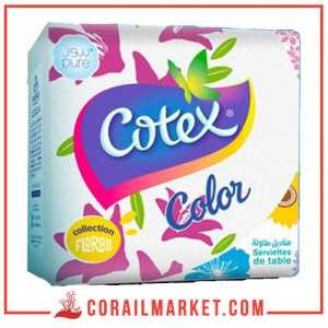 Serviettes de table Cotex color 80 serviettes