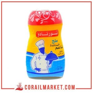 ملح الطبخ باليود رفيع تورنادو 230 غ