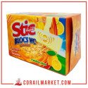 Bloc cuvette WC senteur citron stic 3×40 g