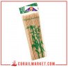 Piques à brochette en bois purly 50 pièces