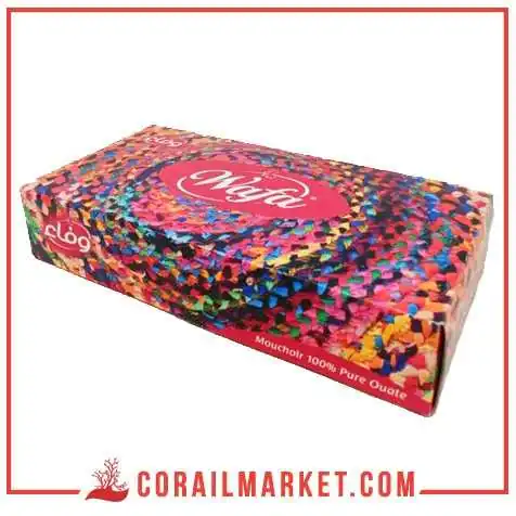 علبة مناديل ورقية وفاء 70 منديل علبة مناديل ورقية وفاء 70 منديل