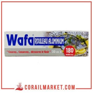 papier aluminium  Wafa 200 mètres
