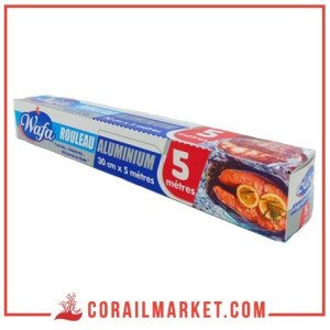 papier aluminium  Wafa 5 mètres