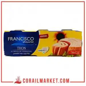 تونة فرانسيسكو بالزيت 3 علب