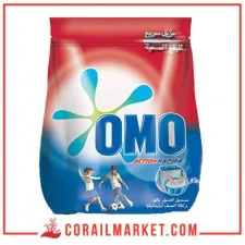 مسحوق لغسيل الملابس أومو 330غ