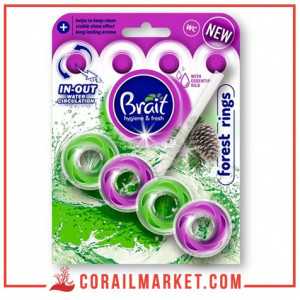 Bloc cuvette WC senteur pin brait splash fresh 40 g