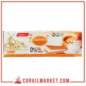 Gaufrettes goût citron sans gluten sans sucre madas free 120 g