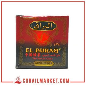 Thé vert gunpowder el-buraq 125 g
