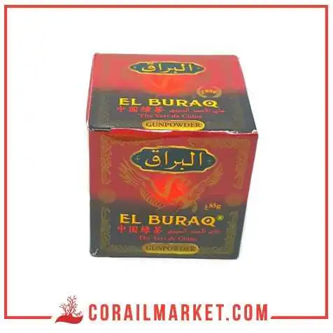 شاي اخضر مكركب البراق 125 غ شاي اخضر مكركب البراق 125 غ