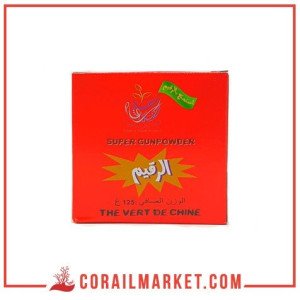 شاي اخضر مكركب الرقيم 125 غ
