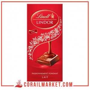 Chocolat au lait lindor lindt 100 g