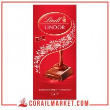 Chocolat au lait lindor lindt 100 g