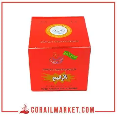 Thé vert gunpowder el-raqim 125 g Thé vert gunpowder el-raqim 125 g