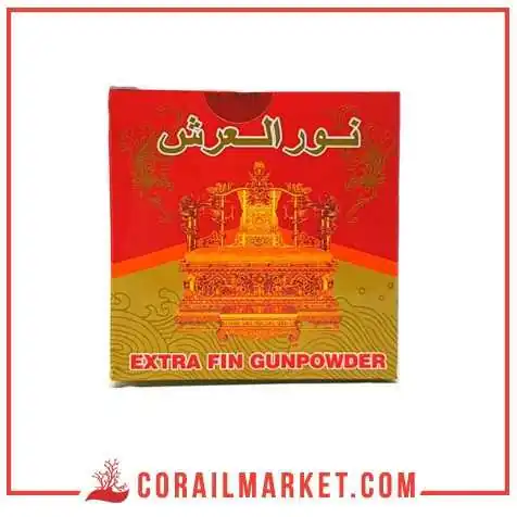 Thé vert gunpowder nour al arche 250 g Thé vert gunpowder nour al arche 250 g