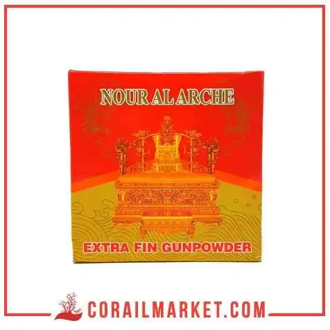 Thé vert gunpowder nour al arche 250 g Thé vert gunpowder nour al arche 250 g