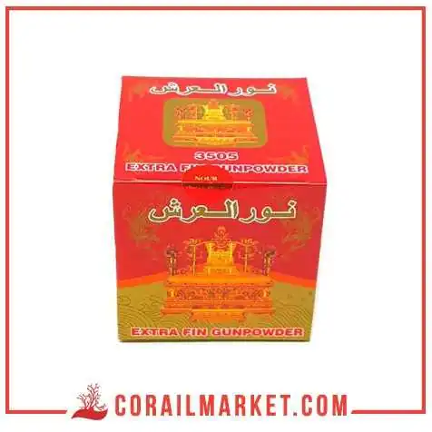 Thé vert gunpowder nour al arche 250 g Thé vert gunpowder nour al arche 250 g