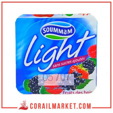 Yaourt gout fraise sans sucres ajoutés light soummam 100 g