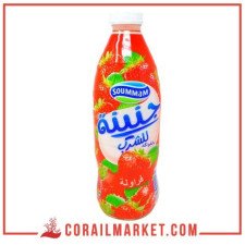 Yaourt Goût fraise jnina soummam 1 L