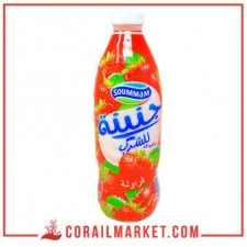 Yaourt Goût fraise jnina soummam 1 L