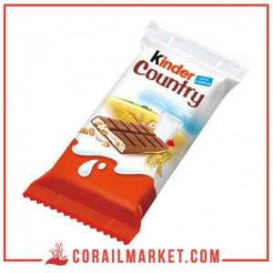 Chocolat aux céréales kinder country 4×23,5 g