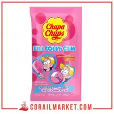 Barbe à papa et chewing-gum goût pastèque Big babol 11 g