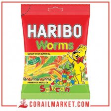 bonbon gelée WORMS haribo 25 g
