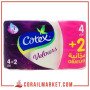 Cotex Velours Papier Hygiénique 4+2 Rouleaux