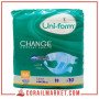 Uni-form Couches Adulte M (70-110cm) 10 Couches