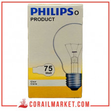 Lampe lumière claire Philips 75 w