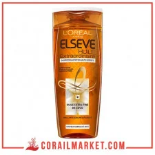 Shampooing huile fine de coco ELSEVE 250 ml