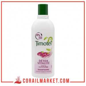 Shampoing à l'extrait de concombre cheveux à tendance grasse détox fraîcheur timotei 300 ml