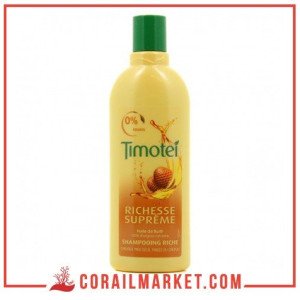 Shampoing extrait de baie de goji bio cheveux ternes et fatigués détox vitalité timotei 300 ml