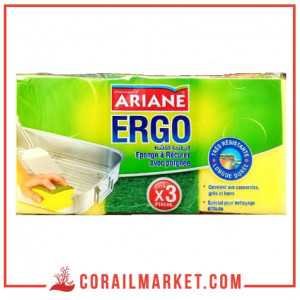 إسفنجة للكشط ايرغو أريان 3 قطع