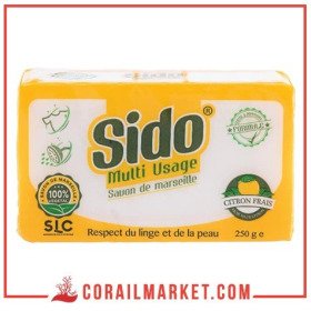 Savon de Marseille détachant citron sido 250 g