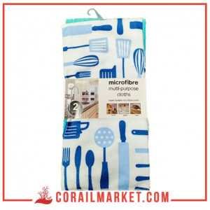 منشفة ميكروفيبر قطعتين