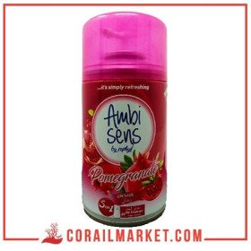 Recharge désodorisant automatique Pomegranat  Ambi Sens 250 ml