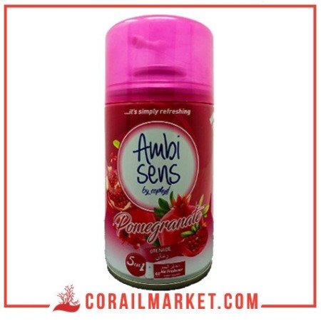 Recharge désodorisant automatique Pomegranat  Ambi Sens 250 ml