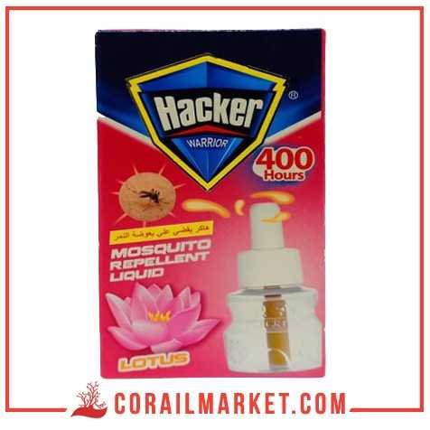 liquide anti moustiques senteur lotus hacker 40 ml liquide anti moustiques senteur lotus hacker 40 ml