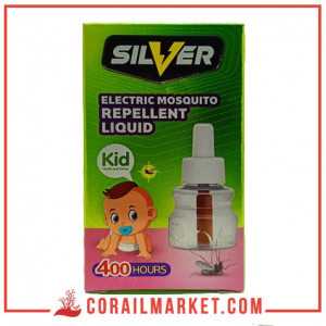 liquide anti moustiques pour bébé silver 40 ml